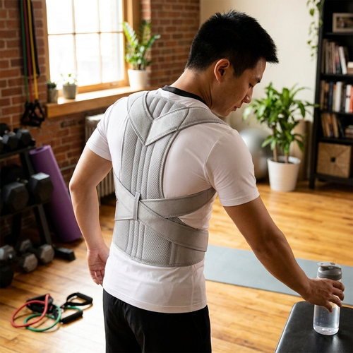 Premium Neoprene Posture Corrector lifestyle image