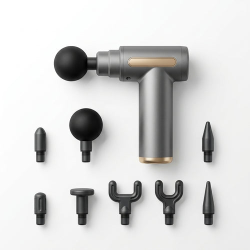 Massage Gun - Product & Heads