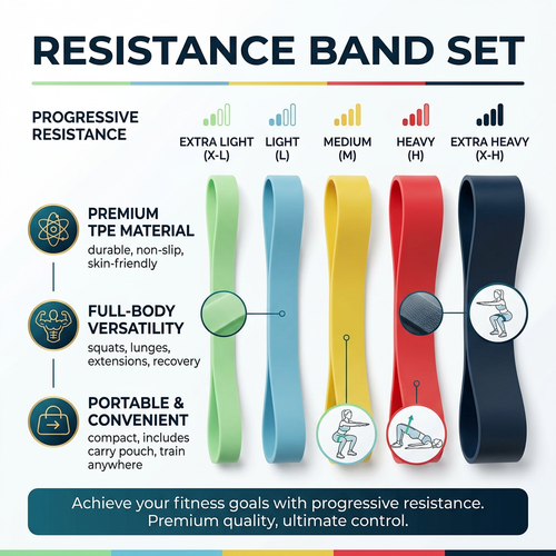 TPE Resistance Bands - Product Panel